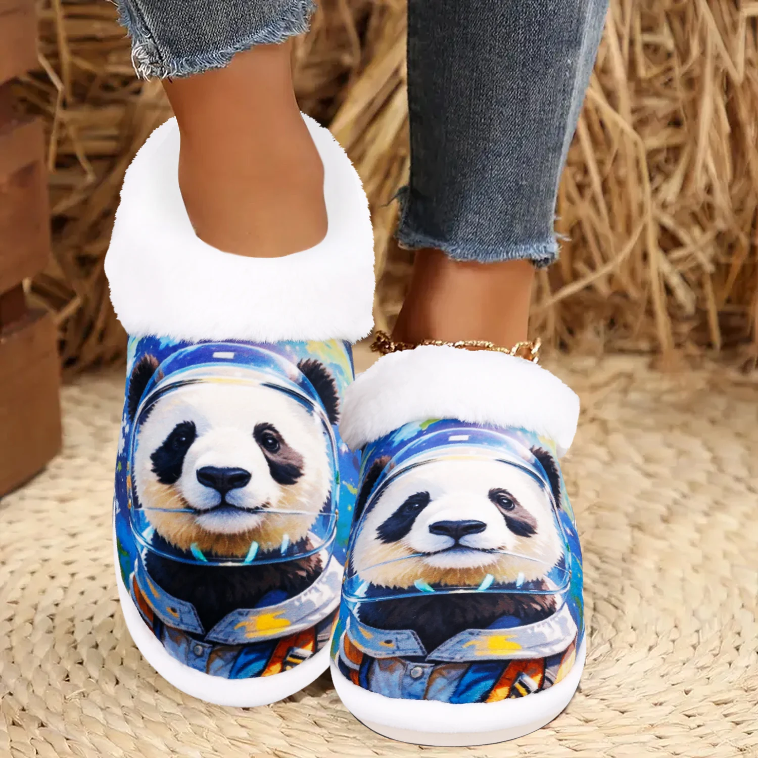Lovely Panda Gifts For Panda Lover, Indoor/Outdoor Slippers, Soft Memory Foam House slippers, Comfy Fuzzy House Shoes
Lovely Panda Gifts For Panda Lover, Indoor/Outdoor Slippers, Soft Memory Foam House slippers, Comfy Fuzzy House Shoes