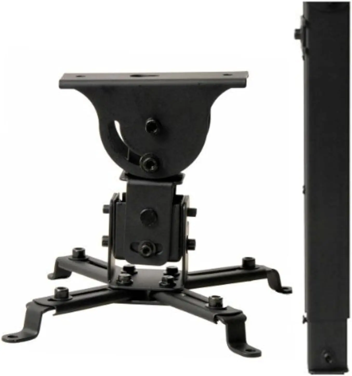 Flat Vaulted Ceiling Projector Mount for LCD DLP, Adjustable Height Swivel Arm, 44 lbs Capacity
Flat Vaulted Ceiling Projector Mount for LCD DLP, Adjustable Height Swivel Arm, 44 lbs Capacity
