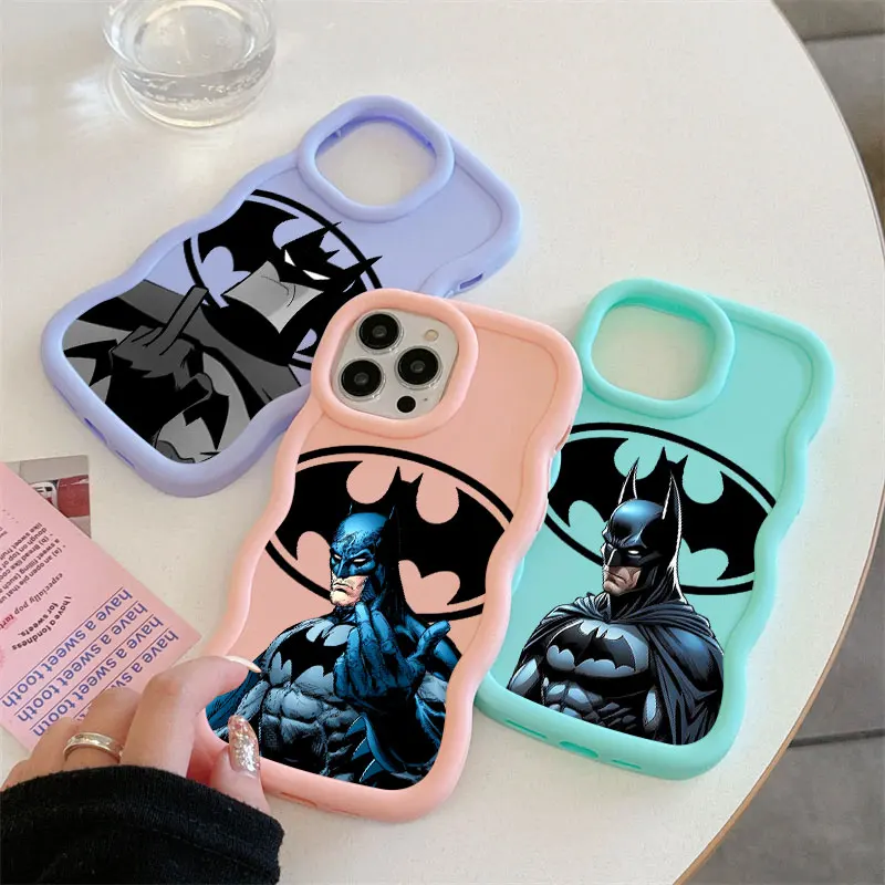 Marvel B-Batmans Superheroes Phone Case For iPhone 17E 11 12 13 14 15 16 17 Pro Max 16e 17Air 13 Plus Wave Side Candy Back Cover
Marvel B-Batmans Superheroes Phone Case For iPhone 17E 11 12 13 14 15 16 17 Pro Max 16e 17Air 13 Plus Wave Side Candy Back Cover