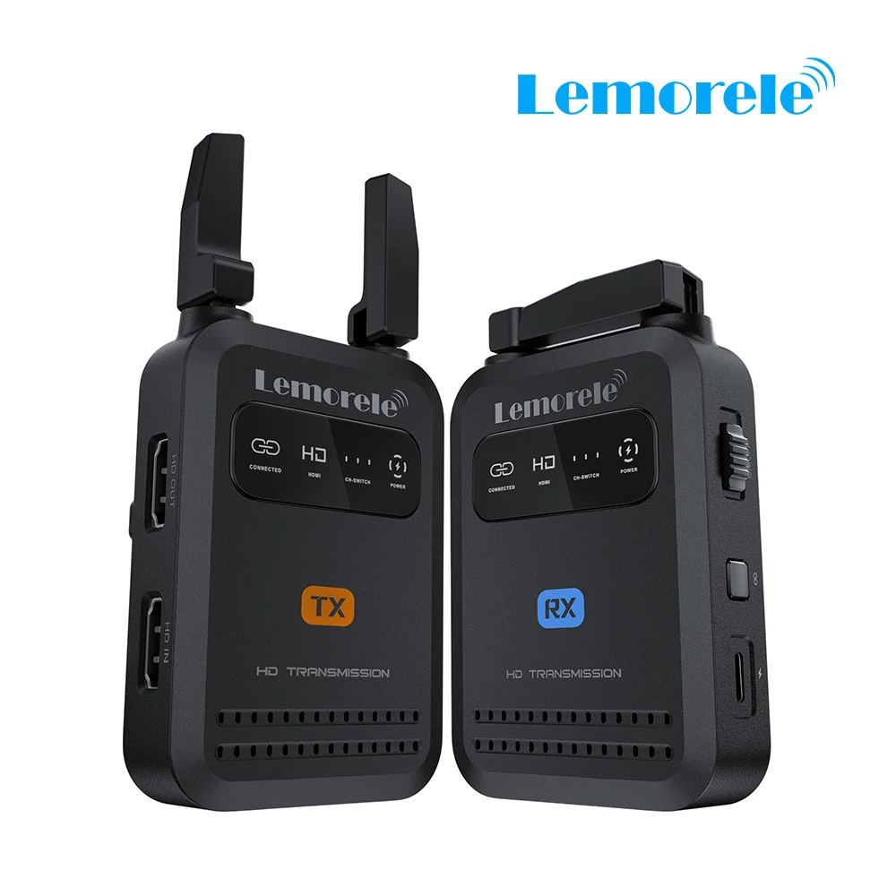 Lemorele 200m Wireless HDMI Transmitter Receiver 1080P LowLatency Hdmi Extender Video Transceiver For Photography Live Streaming
Lemorele 200m Wireless HDMI Transmitter Receiver 1080P LowLatency Hdmi Extender Video Transceiver For Photography Live Streaming