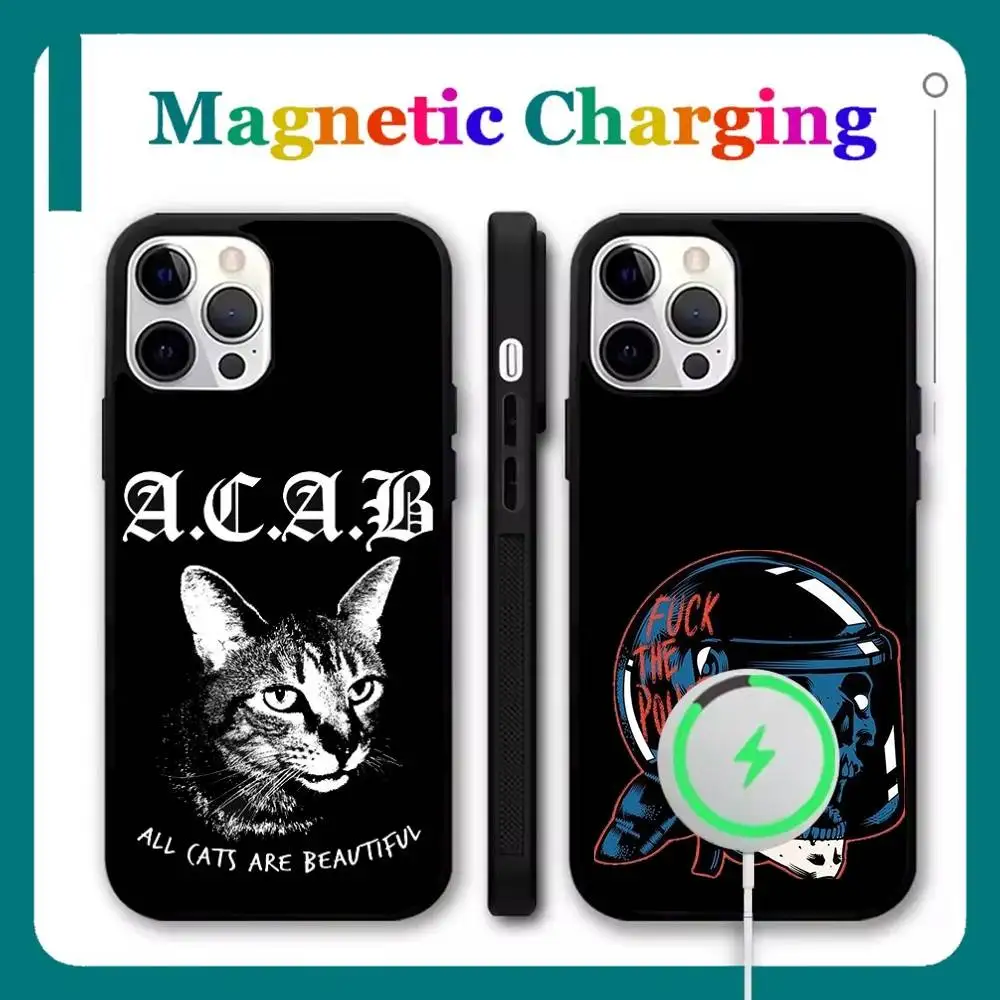 ACAB All Cops Are Bastards Phone Case For iPhone 17,16,15,14,13,12,11,Pro,Max,Plus,Mini,Air,SE Magsafe Wireless Charging
ACAB All Cops Are Bastards Phone Case For iPhone 17,16,15,14,13,12,11,Pro,Max,Plus,Mini,Air,SE Magsafe Wireless Charging