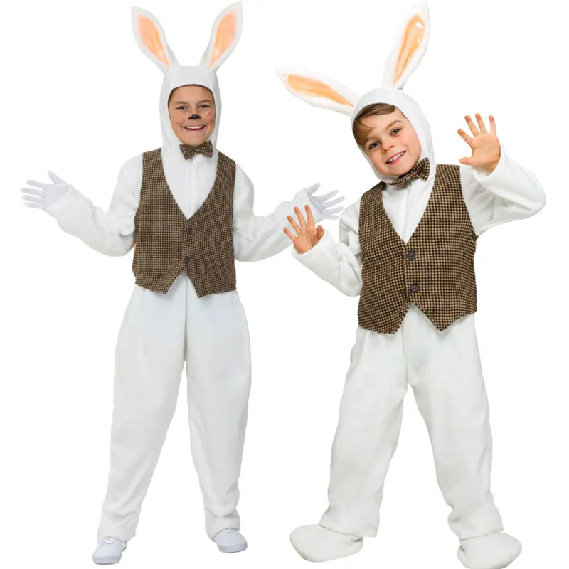 Halloween Rabbit Cosplay Children's Day Rabbit Cosplay Little White Rabbit Performance Costume Easter Cute Rabbit Costume
Halloween Rabbit Cosplay Children's Day Rabbit Cosplay Little White Rabbit Performance Costume Easter Cute Rabbit Costume