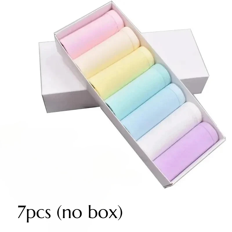 Мягкие дышащие женские треугольные трусы, комплект из 7 штук — однотонное нижнее белье удобного кроя для повседневного ношения для женщин
Мягкие дышащие женские треугольные трусы, комплект из 7 штук — однотонное нижнее белье удобного кроя для повседневного ношения для женщин