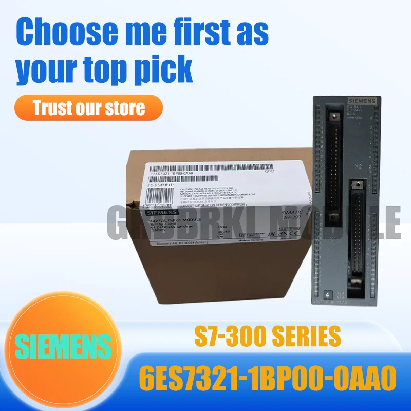 New Original SIEMENS 6ES7 321-1BP00-0AA0 6ES7321-1BP00-0AA0 SIMATIC S7-300 SM321 Digital Input Module
New Original SIEMENS 6ES7 321-1BP00-0AA0 6ES7321-1BP00-0AA0 SIMATIC S7-300 SM321 Digital Input Module