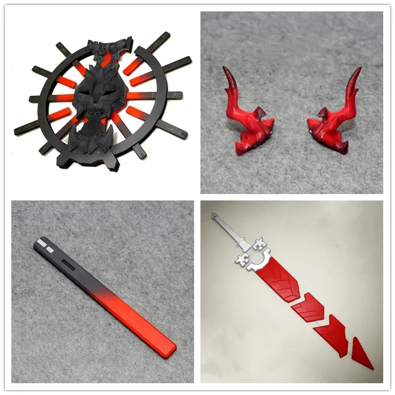 Game Arknights Nian Cosplay Prop PVC Sword Shield Horns RHODES ISLAND Defender Nian Cosplay Weapons Props for Halloween Carnival
Game Arknights Nian Cosplay Prop PVC Sword Shield Horns RHODES ISLAND Defender Nian Cosplay Weapons Props for Halloween Carnival