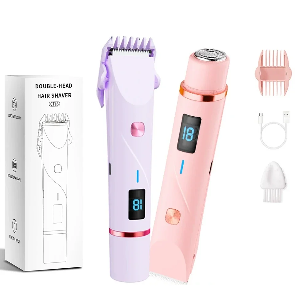 Bikini Trimmer for Women Electric Razors Waterproof Wet Dry Use Body Hair Trimmer for Ladies Pubic Legs Face Underarms
Bikini Trimmer for Women Electric Razors Waterproof Wet Dry Use Body Hair Trimmer for Ladies Pubic Legs Face Underarms