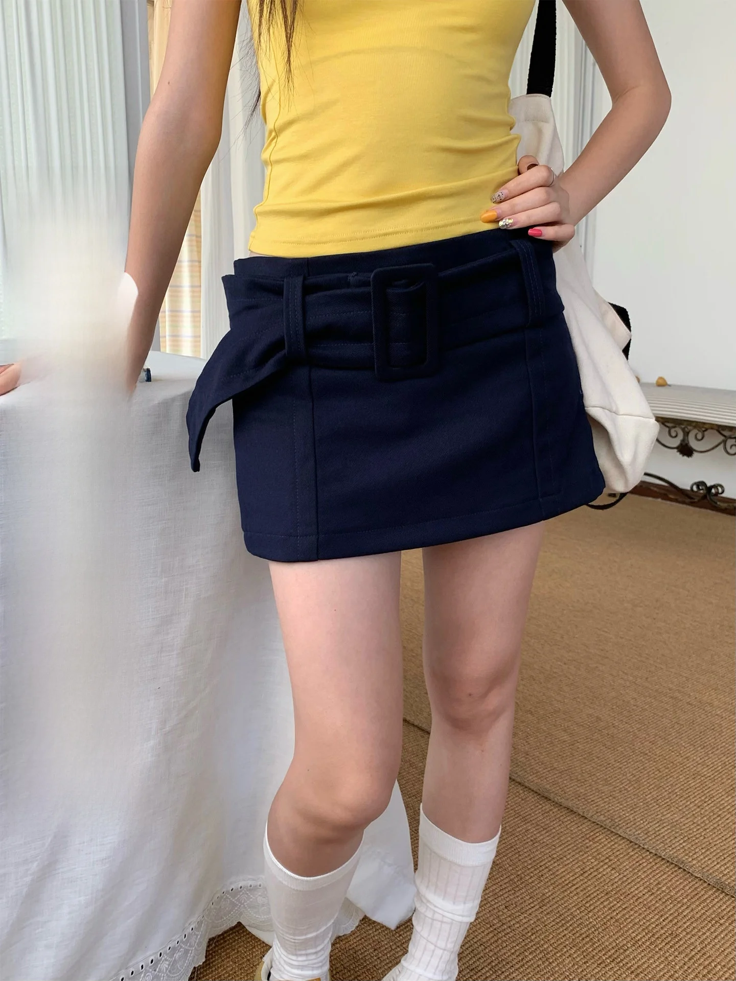 Slimming A-Line Skirt Korean Sle Midi Skirt High Waist plus Size ort Skirt Skirt Pants Women's Summer Faion
Slimming A-Line Skirt Korean Sle Midi Skirt High Waist plus Size ort Skirt Skirt Pants Women's Summer Faion