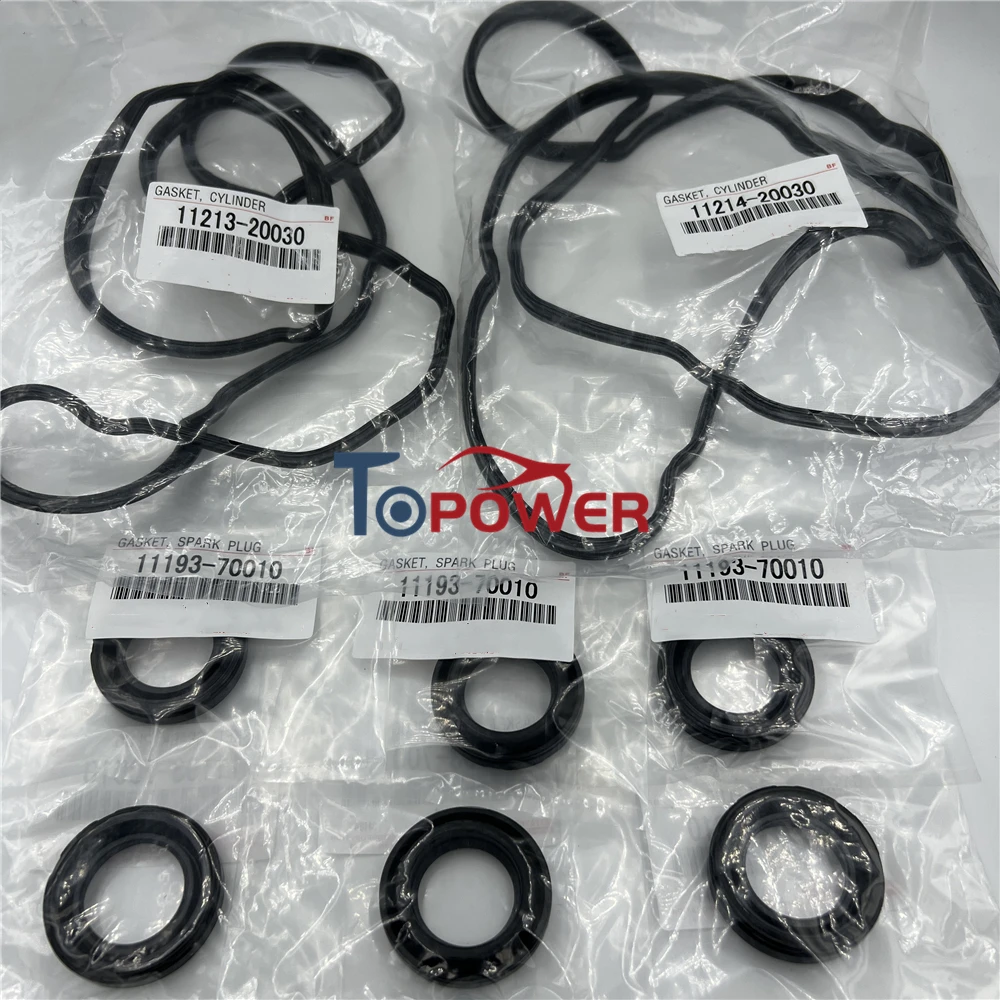 11213-20030 11214-20030 11193-70010 OEM Valve Cover Gasket Set for Toyotaa Highlander Solara Sienna Camry Lexuss RX300 RX330
11213-20030 11214-20030 11193-70010 OEM Valve Cover Gasket Set for Toyotaa Highlander Solara Sienna Camry Lexuss RX300 RX330