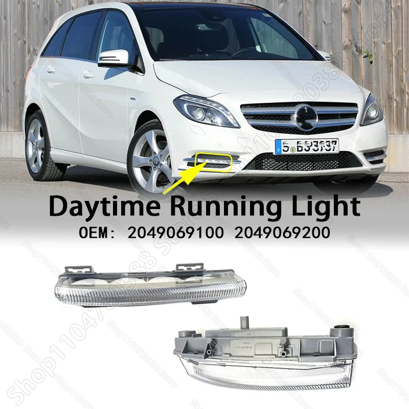 LED Daytime Running Light Fog Lamp For W176 W242 W246 Mercedes-Benz A / B Class B160 B180 B200 B260 2049069100 2049069200
LED Daytime Running Light Fog Lamp For W176 W242 W246 Mercedes-Benz A / B Class B160 B180 B200 B260 2049069100 2049069200