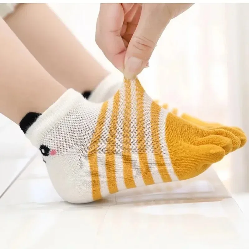 Summer Toddler Baby Kids Girls Boys Cartoon Socks Children Animal Five Fingers Hosiery Mesh Breathable Toe Socks Accessories
Summer Toddler Baby Kids Girls Boys Cartoon Socks Children Animal Five Fingers Hosiery Mesh Breathable Toe Socks Accessories