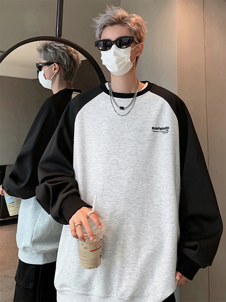 Street Sle ey Color Blo Men's Sweatirt Long Sve Casual T-irt American Sportswear Autumn Season Non-Iron Treaent
Street Sle ey Color Blo Men's Sweatirt Long Sve Casual T-irt American Sportswear Autumn Season Non-Iron Treaent