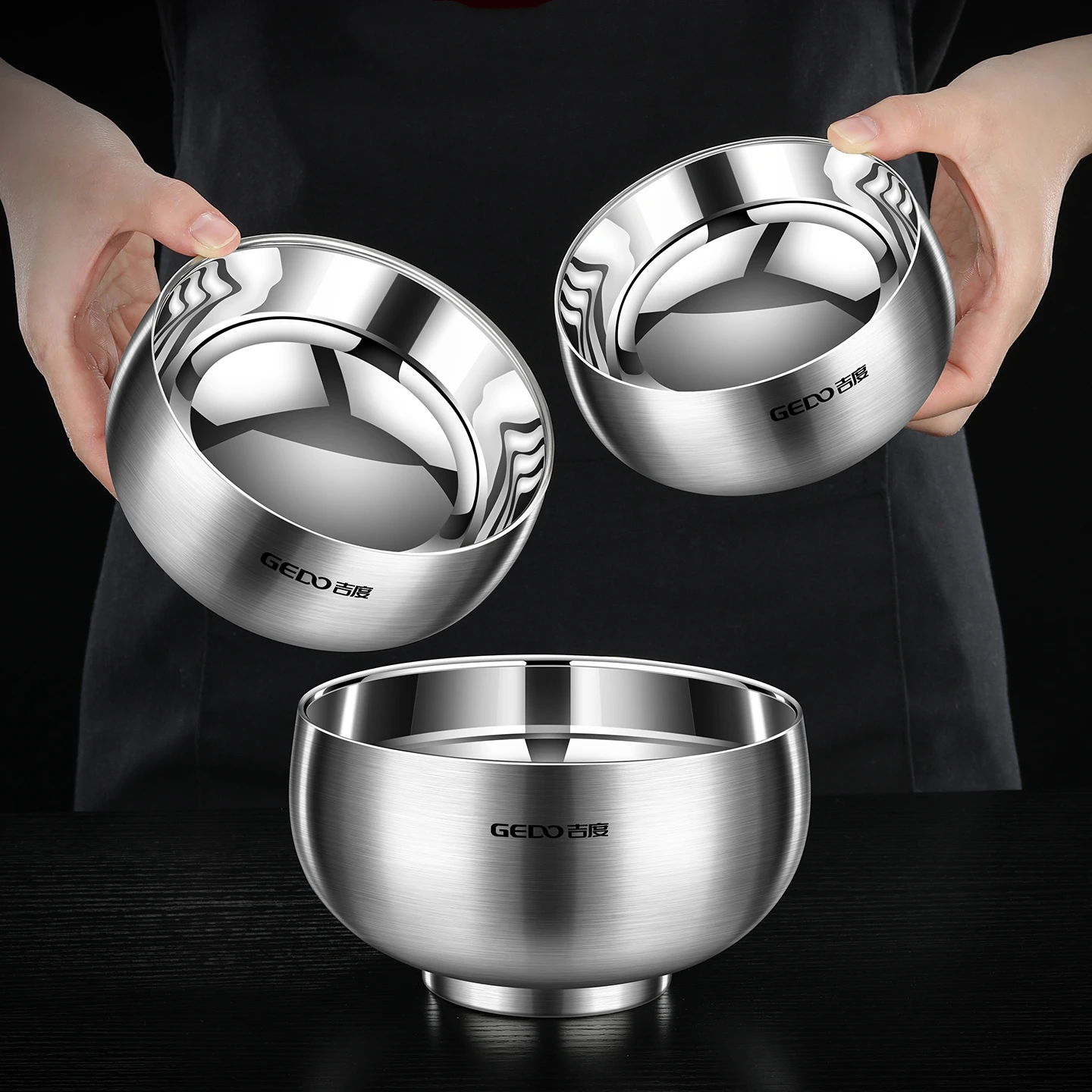 LFGB Certificated 99.9% Anti-bacterial 316L Stainless Steel Baby Bowl Ultra Thick Fall Resistant Heat Insulation Tableware
LFGB Certificated 99.9% Anti-bacterial 316L Stainless Steel Baby Bowl Ultra Thick Fall Resistant Heat Insulation Tableware
