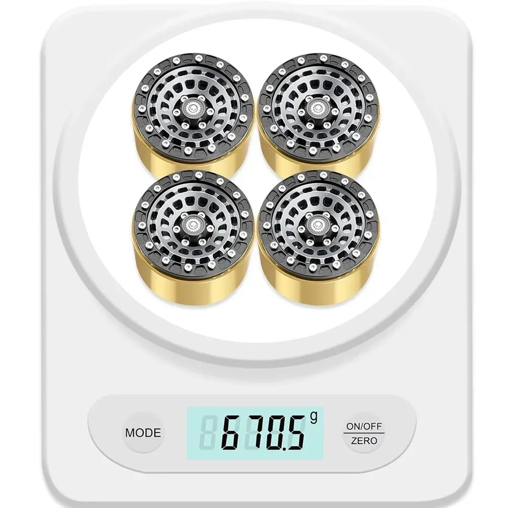 4PCS 1.9" Beadlock Wheels Aluminum Rims Upgrades for Axial SCX10 TRX4 90046 RC Crawler Car accessories
4PCS 1.9" Beadlock Wheels Aluminum Rims Upgrades for Axial SCX10 TRX4 90046 RC Crawler Car accessories