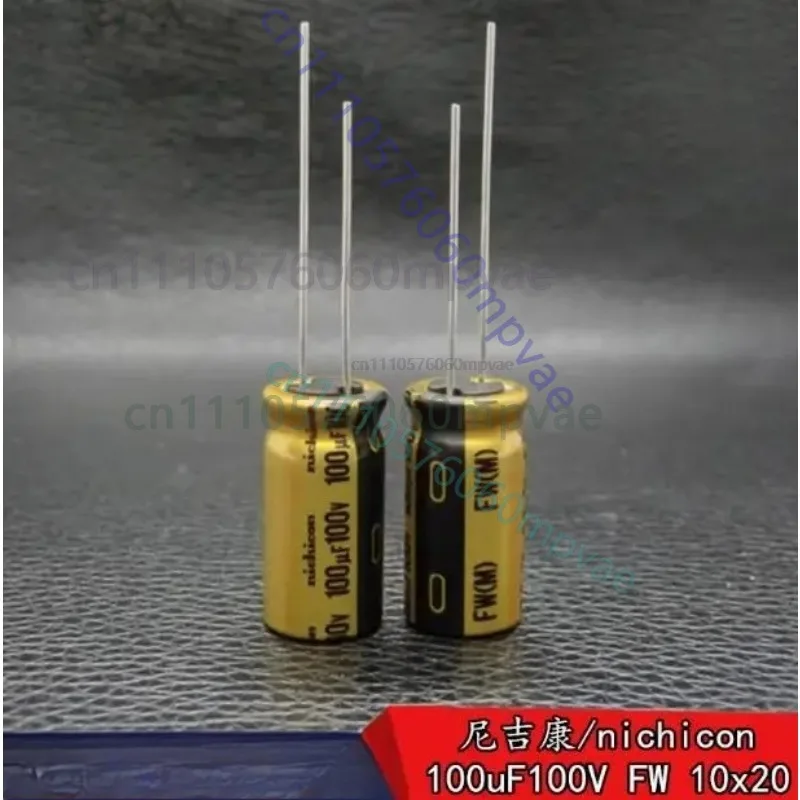 30pcs Japanese original Nichicon FW 100v 100uF gold audio electrolytic capacitor 10 * 20mm
30pcs Japanese original Nichicon FW 100v 100uF gold audio electrolytic capacitor 10 * 20mm