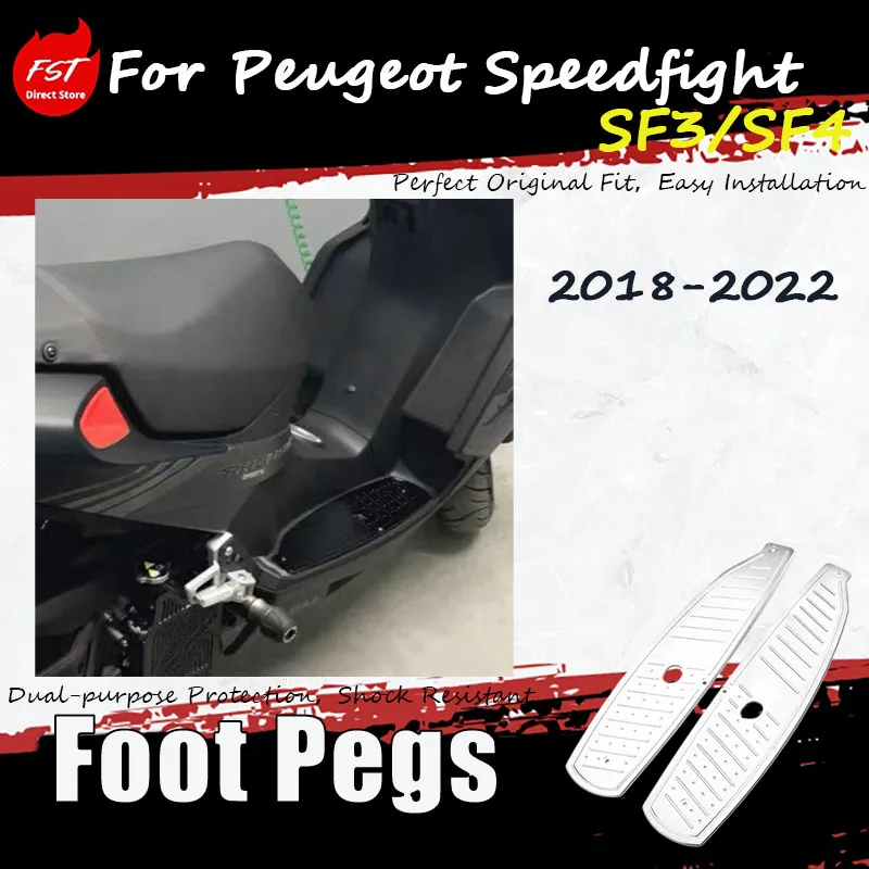 For Peugeot Speedfight SF3 / SF4, install the accessory foot pedal, aluminum floor plate, anti-slip foot mat and foot pedal.
For Peugeot Speedfight SF3 / SF4, install the accessory foot pedal, aluminum floor plate, anti-slip foot mat and foot pedal.