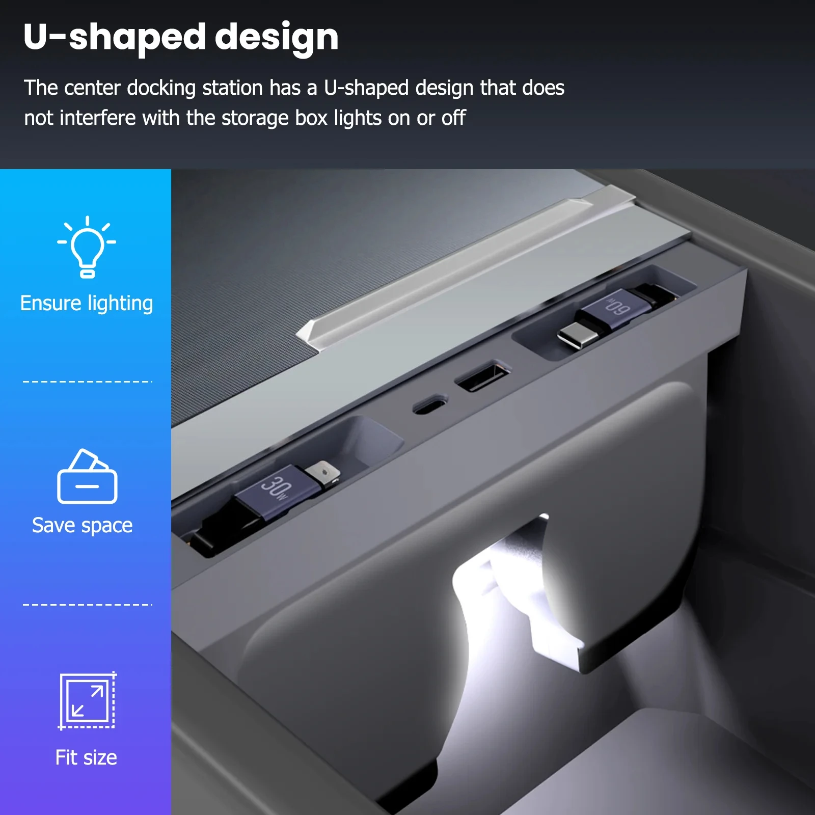 Center Console USB Hub For Model Y Juniper 2025 For Tesla Model 3 Highland 2024 2025 MultiPort Docking Station Fast Charging
Center Console USB Hub For Model Y Juniper 2025 For Tesla Model 3 Highland 2024 2025 MultiPort Docking Station Fast Charging