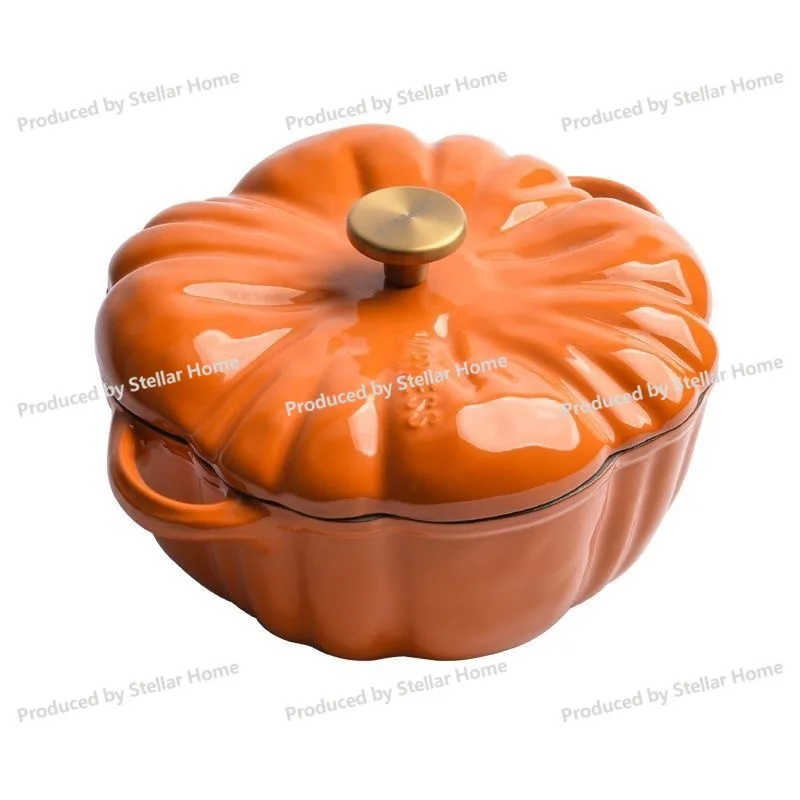 Enamel Pot Pumpkin Shape Enamel Pot Soup Stew Multi-functional Pot Household Enamel Soup Induction Cooker Universal
Enamel Pot Pumpkin Shape Enamel Pot Soup Stew Multi-functional Pot Household Enamel Soup Induction Cooker Universal