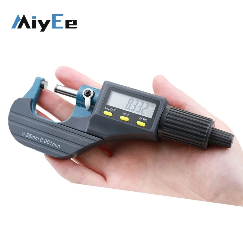 Наружный микрометр 0-25 мм. Высокоточный цифровой микрометр 0,001 мм с метрическим и императорским переключением.
Наружный микрометр 0-25 мм. Высокоточный цифровой микрометр 0,001 мм с метрическим и императорским переключением.
