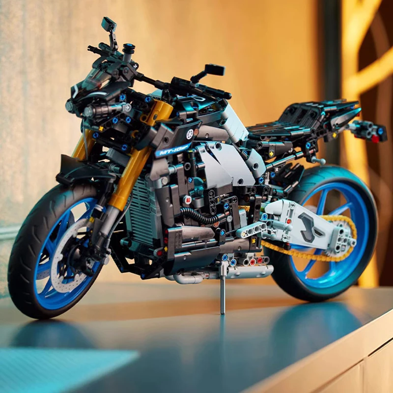1478 шт. технический MT-10 SP Yamaha гоночный мотоцикл модель строительные блоки набор сборка мотоцикл кирпичи игрушка для детей подарки
1478 шт. технический MT-10 SP Yamaha гоночный мотоцикл модель строительные блоки набор сборка мотоцикл кирпичи игрушка для детей подарки
