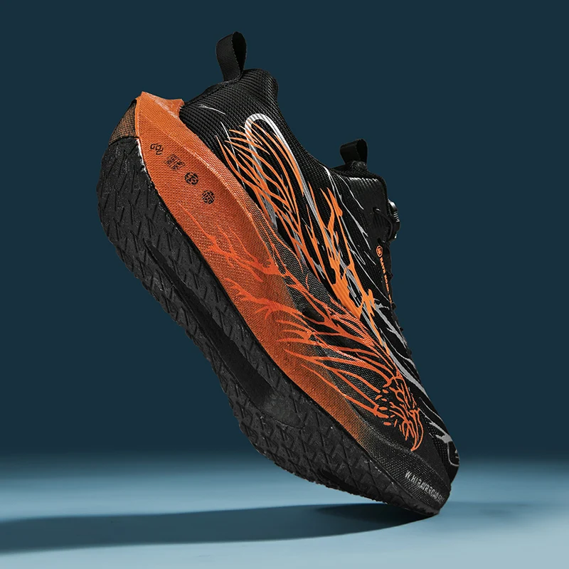 Men Women Racing Running Shoes Carbon Plate Cushioned Sneakers Breathable Athletic Training Shoes Non-Slip Lace-up Jogging Shoes
Men Women Racing Running Shoes Carbon Plate Cushioned Sneakers Breathable Athletic Training Shoes Non-Slip Lace-up Jogging Shoes