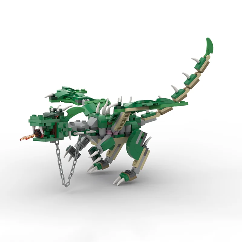247pcs MOC Green DRAGON Creator 3 1 Model Building Blocks Architecture Toy Christmas Gifts Brick Kids Education DIY Creative
247pcs MOC Green DRAGON Creator 3 1 Model Building Blocks Architecture Toy Christmas Gifts Brick Kids Education DIY Creative