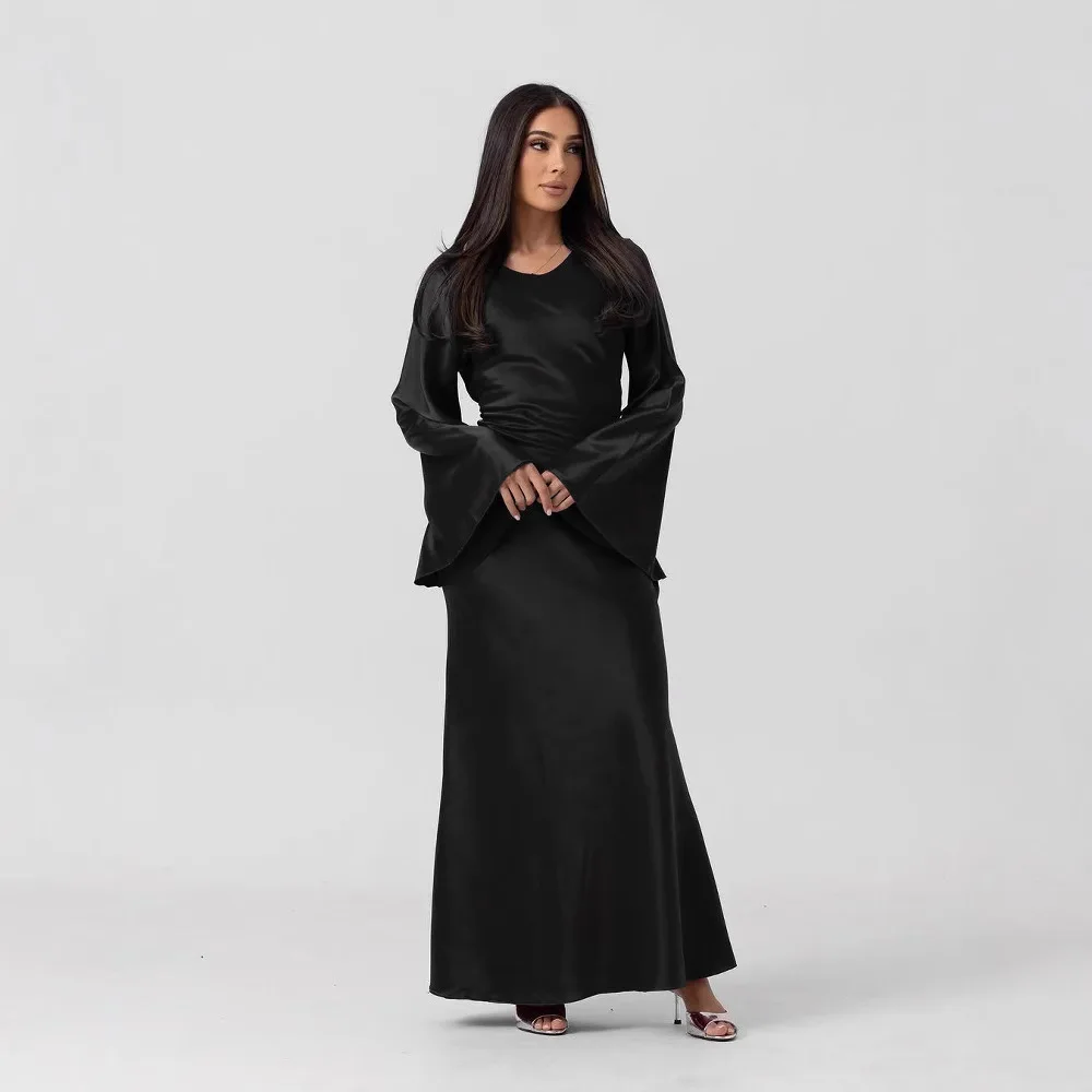 Dubai Abaya Maxi Dress for Women Muslim Jalabiya Kaftan Turkey Caftan Robe Belt Ramadan Femme Islamic Clothes Solid Colors
Dubai Abaya Maxi Dress for Women Muslim Jalabiya Kaftan Turkey Caftan Robe Belt Ramadan Femme Islamic Clothes Solid Colors