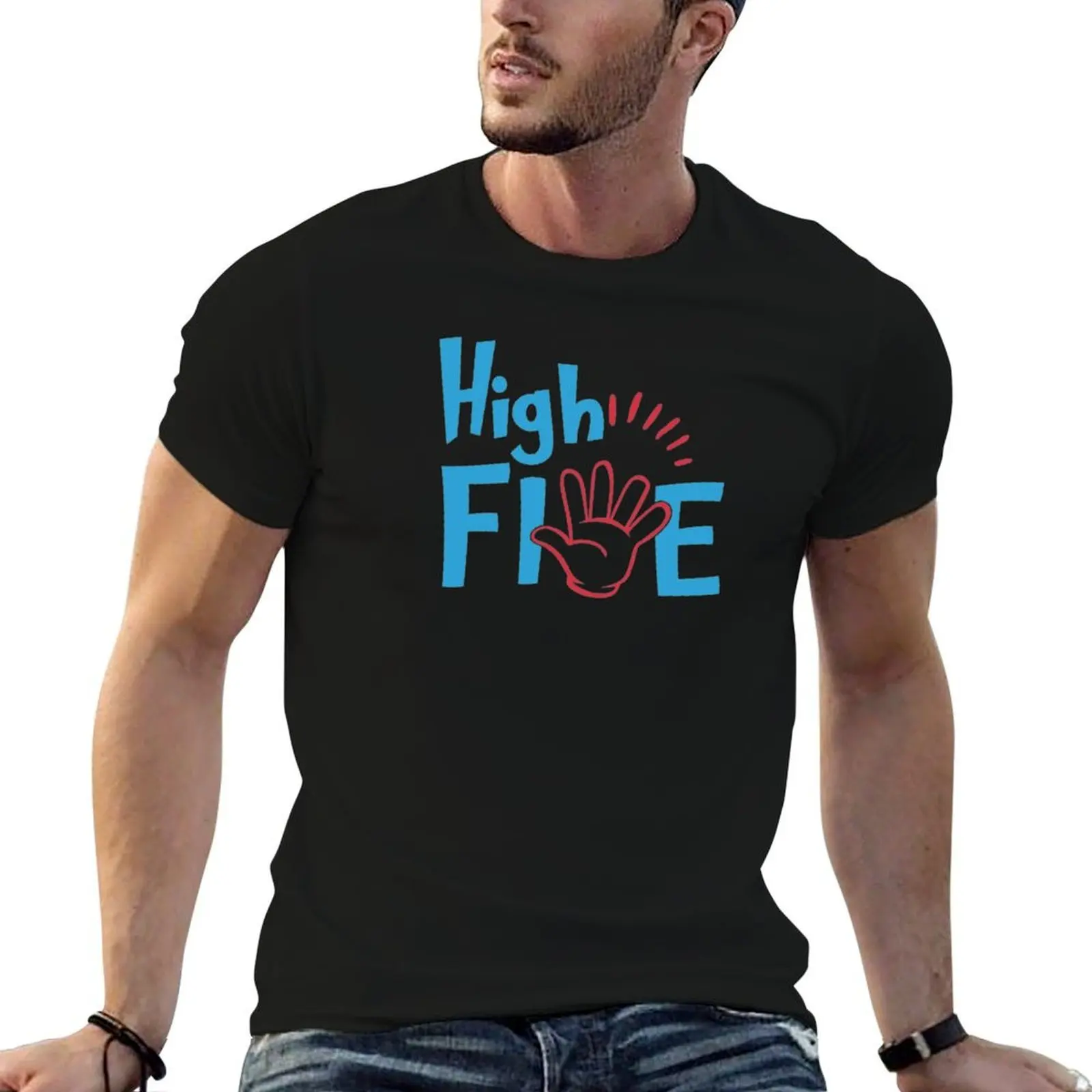 High Five High 5 T-Shirt t shirts for man pack white cotton t shirts high quality T-Shirt
High Five High 5 T-Shirt t shirts for man pack white cotton t shirts high quality T-Shirt
