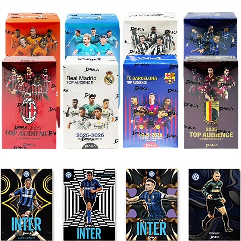 Official Genuine DAKA 2024-25 Top Audience Football Cards Netherlands Belgium National Team Box Set Fans Collection Gift
Official Genuine DAKA 2024-25 Top Audience Football Cards Netherlands Belgium National Team Box Set Fans Collection Gift