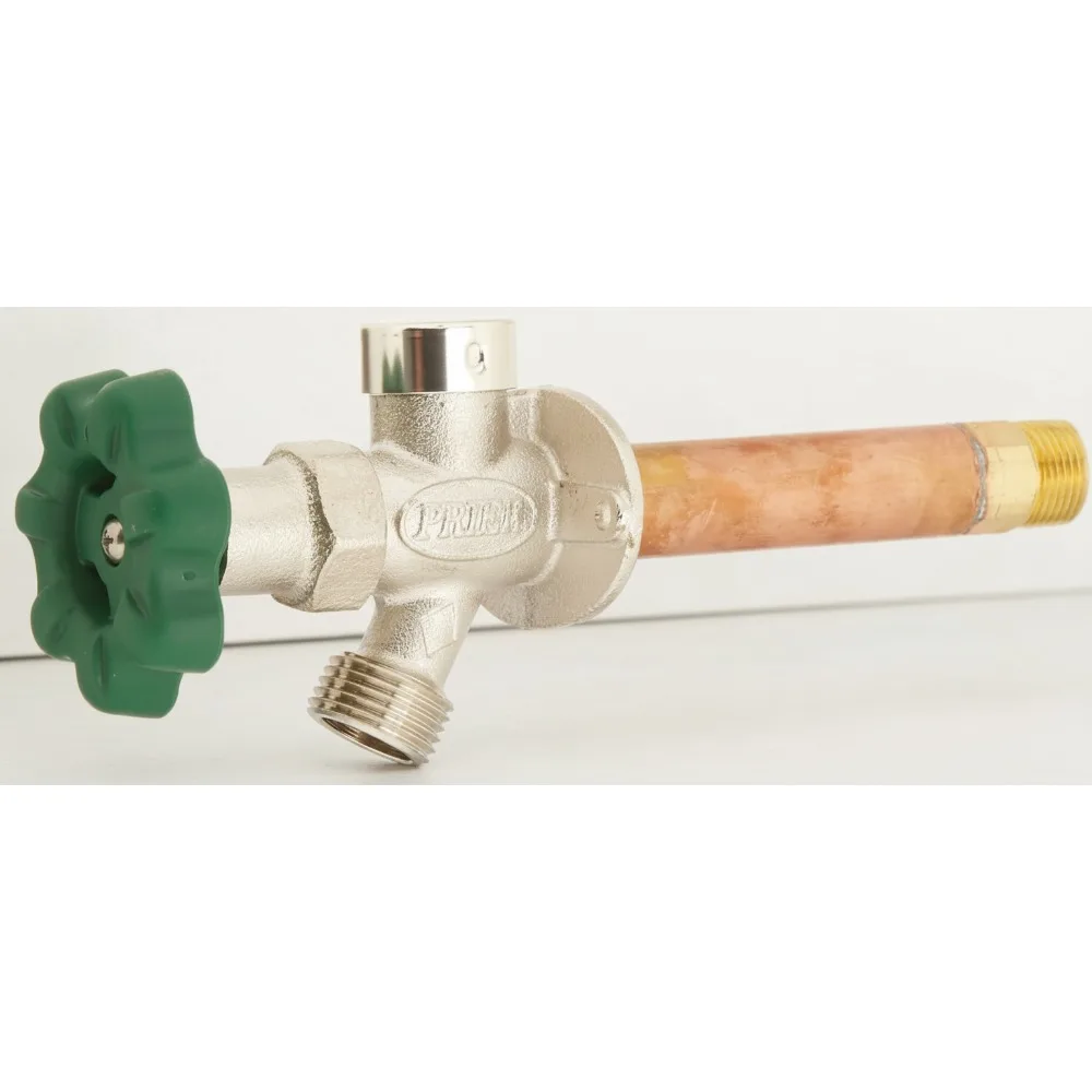 Frost Free Anti-Siphon Outdoor Hydrant, Quarter-Turn Valve, 4-Inch Heavy Duty for Garden & Home Use
Frost Free Anti-Siphon Outdoor Hydrant, Quarter-Turn Valve, 4-Inch Heavy Duty for Garden & Home Use