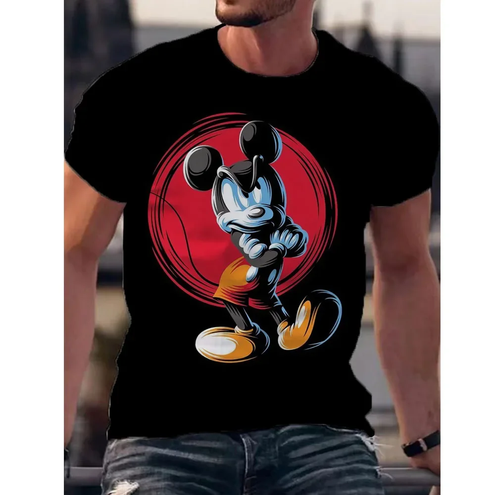 New Disney Mickey Mouse Print T-shirt Men's Summer Clothing Sublime Graphic Quick Drying Sport
New Disney Mickey Mouse Print T-shirt Men's Summer Clothing Sublime Graphic Quick Drying Sport