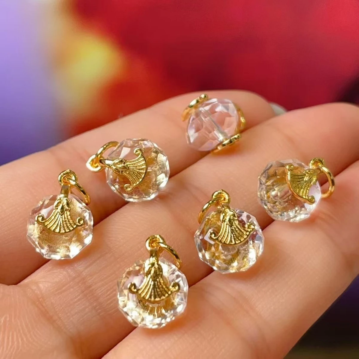 5Pcs Natural Stone Pendants Gold Plated Clear Charms for Jewelry Making Diy Women Necklace Earring Accessories
5Pcs Natural Stone Pendants Gold Plated Clear Charms for Jewelry Making Diy Women Necklace Earring Accessories