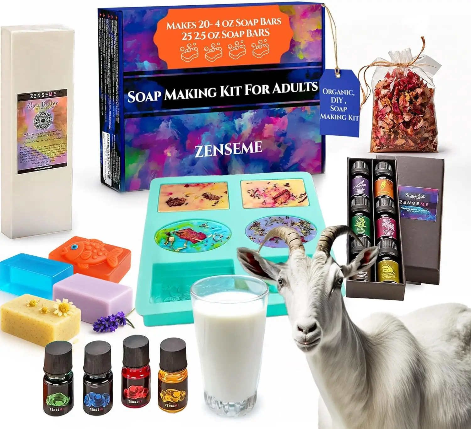 Изготовление набора для взрослых, сделайте свой собственный с расплавом и заливкой своими руками Натуральные принадлежности; 6 эфирных масел, силиконовая форма,
Изготовление набора для взрослых, сделайте свой собственный с расплавом и заливкой своими руками Натуральные принадлежности; 6 эфирных масел, силиконовая форма,