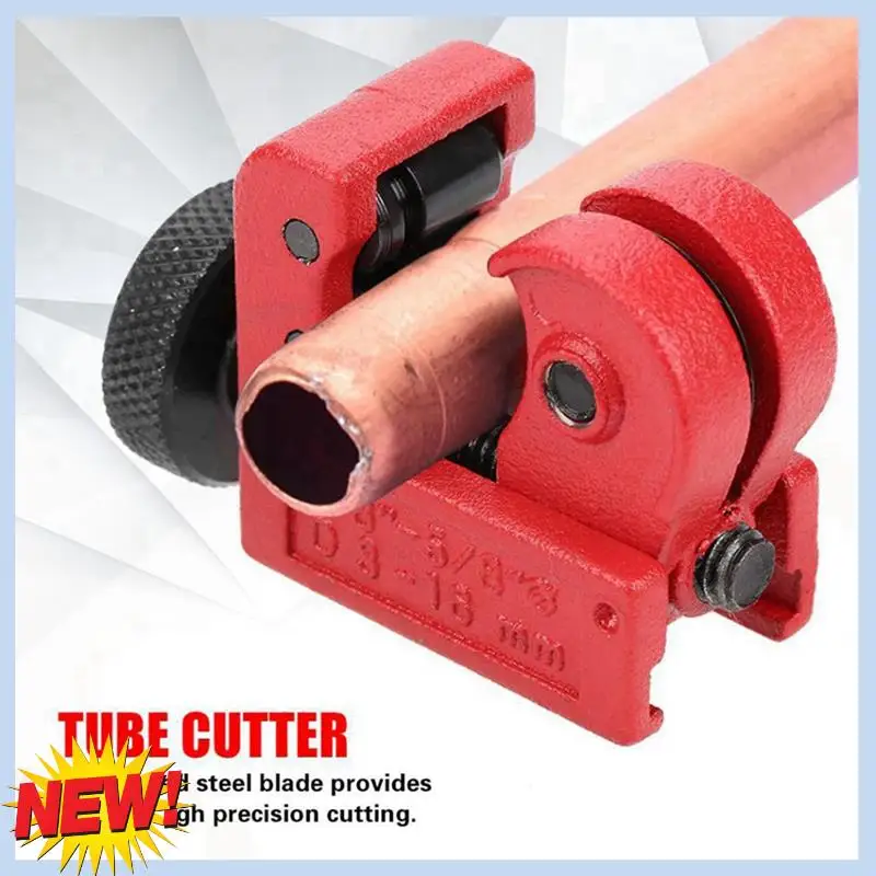 AT14 2Pcs Mini Alloy Steel Pipe Cutter 3-16Mm/3-22Mm Outer Diameter Copper Brass Copper Aluminum Cutting Tool Durable Easy Insta
AT14 2Pcs Mini Alloy Steel Pipe Cutter 3-16Mm/3-22Mm Outer Diameter Copper Brass Copper Aluminum Cutting Tool Durable Easy Insta