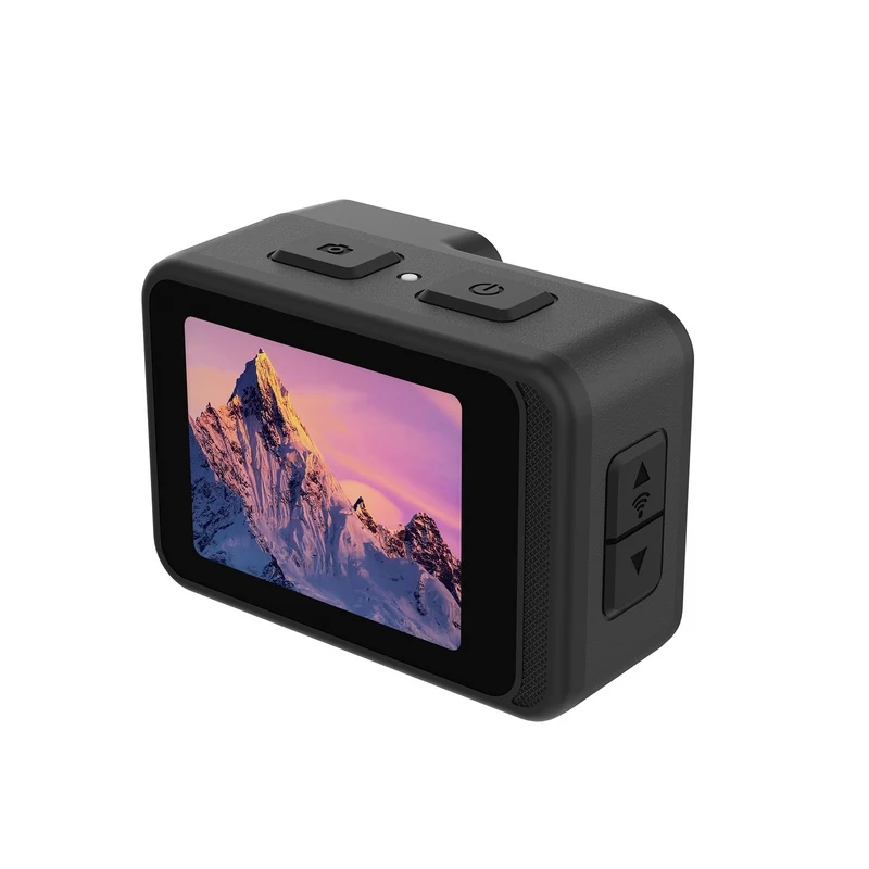 Экшн-камера 4K, 60 кадров в секунду, 24 МП, Wi-Fi 170 ° Широкоугольный объектив, двойной экран, сенсорное управление, защита от сотрясений, водонепроницаемая спортивная камера 21 м/69 футов
Экшн-камера 4K, 60 кадров в секунду, 24 МП, Wi-Fi 170 ° Широкоугольный объектив, двойной экран, сенсорное управление, защита от сотрясений, водонепроницаемая спортивная камера 21 м/69 футов
