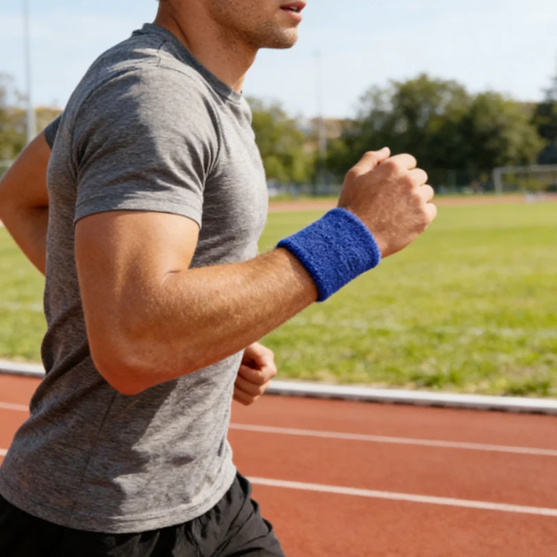 1Pair Athletic Wrist Sweatbands Breathable Cloth Wrist Bands for Running,Workout, Moisture Wicking Wrist Support for Adults
1Pair Athletic Wrist Sweatbands Breathable Cloth Wrist Bands for Running,Workout, Moisture Wicking Wrist Support for Adults