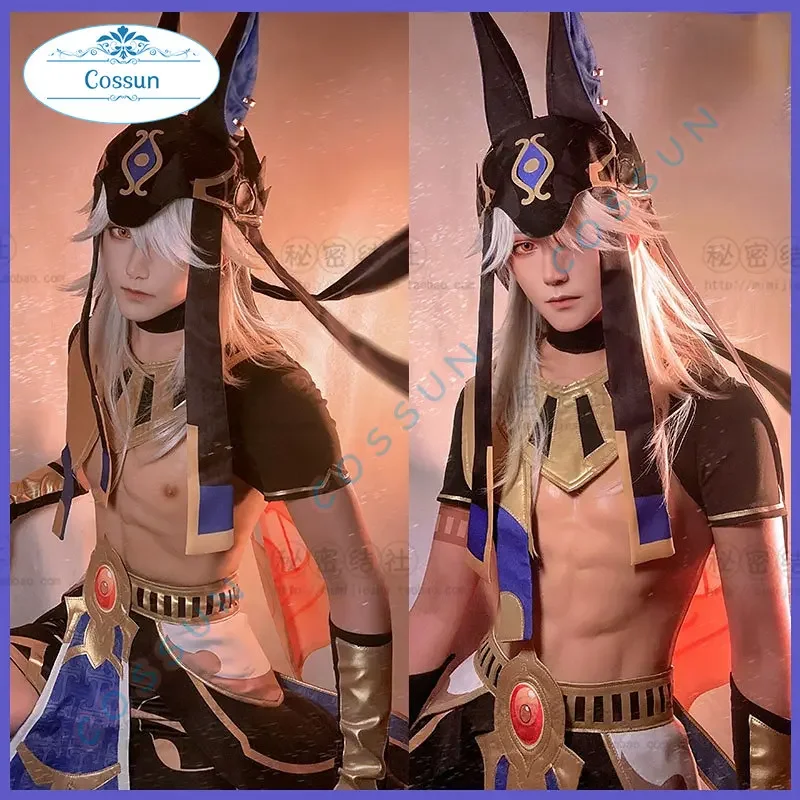 Игра Genshin Impact Cyno Косплей Костюм Униформа Парик Костюмы на Хэллоуин для Sumeru Одежда
Игра Genshin Impact Cyno Косплей Костюм Униформа Парик Костюмы на Хэллоуин для Sumeru Одежда
