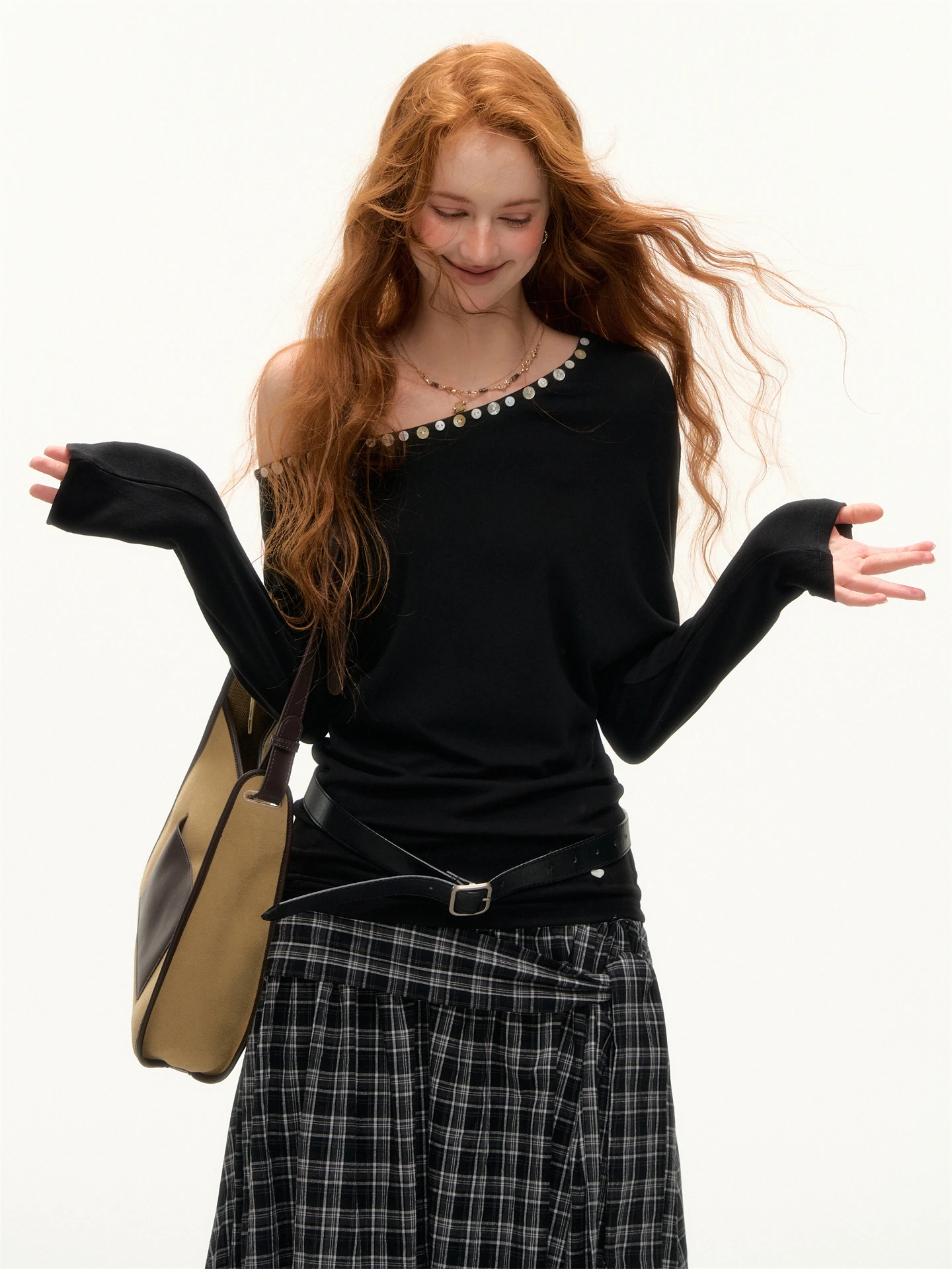 Женская футболка AsGony с длинным рукавом, декоративными элементами на плечах, облегающая, повседневная, дышащая, комфортная, приятная для кожи
Женская футболка AsGony с длинным рукавом, декоративными элементами на плечах, облегающая, повседневная, дышащая, комфортная, приятная для кожи