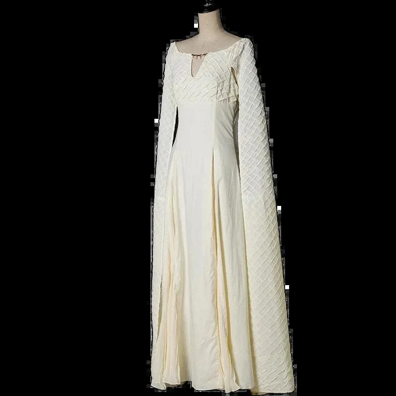 ★Halloween Cosplay Costume Movie Daenerys s Queen Outfits with Cape Long White Dress Vintage Medieva♥ All corners of the country
★Halloween Cosplay Costume Movie Daenerys s Queen Outfits with Cape Long White Dress Vintage Medieva♥ All corners of the country
