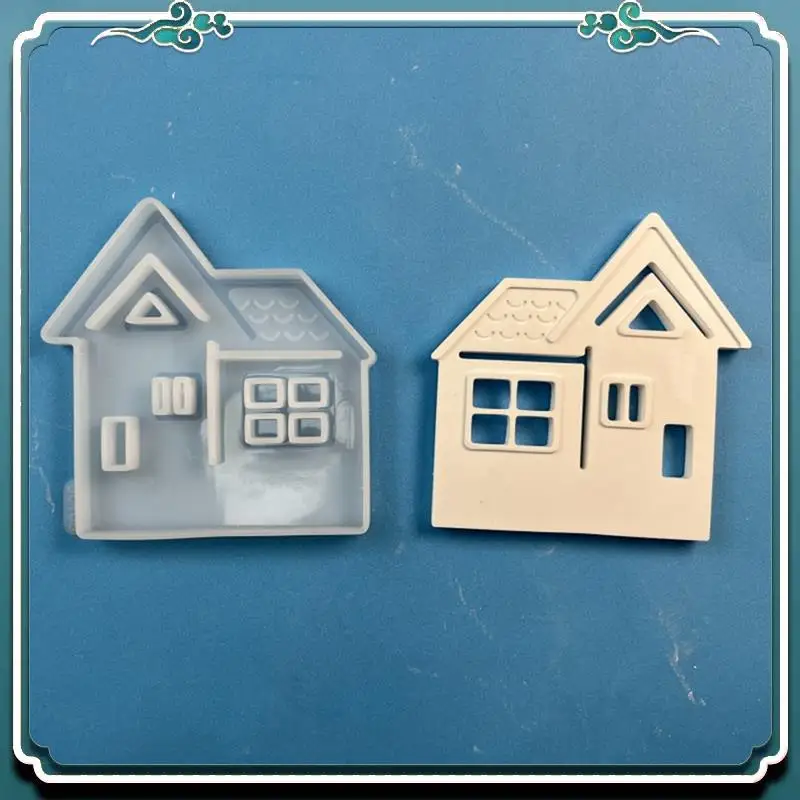 Christmas Tree And House Silicone Mold Set For DIY Cement Plaster Casting, House Tree Combination Decoration Mold Durable
Christmas Tree And House Silicone Mold Set For DIY Cement Plaster Casting, House Tree Combination Decoration Mold Durable