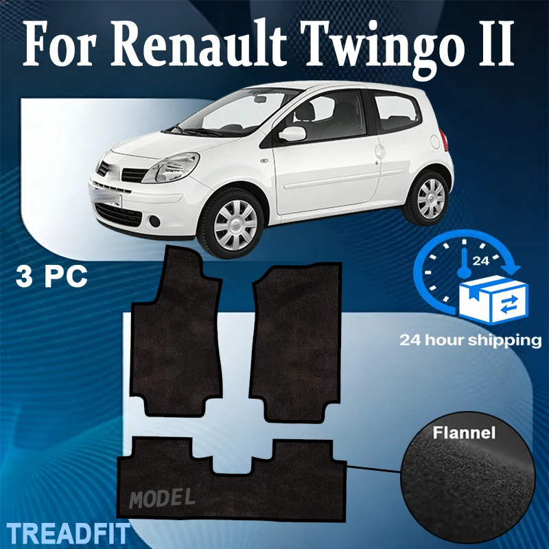 Nylon Velour rugs set for Renault Twingo II hatchback (2007 2008 2009 2010-2014) -Black
Nylon Velour rugs set for Renault Twingo II hatchback (2007 2008 2009 2010-2014) -Black