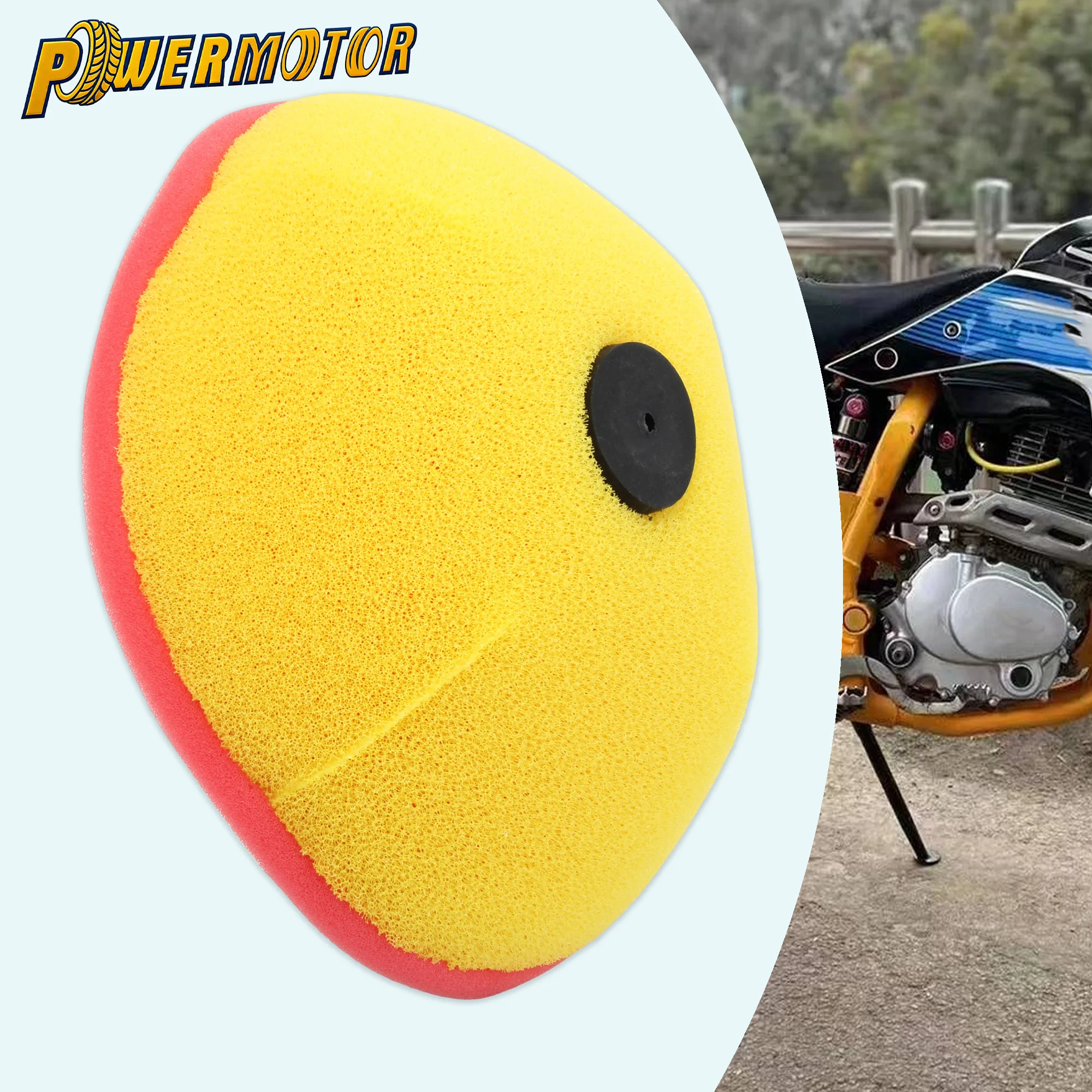 Motorcycle Air Filter Engine Intake Cleaner Washable Dual Foam Parts For HuaYang T4 250 2010-2025 Dirt Pit Bike Accessories
Motorcycle Air Filter Engine Intake Cleaner Washable Dual Foam Parts For HuaYang T4 250 2010-2025 Dirt Pit Bike Accessories