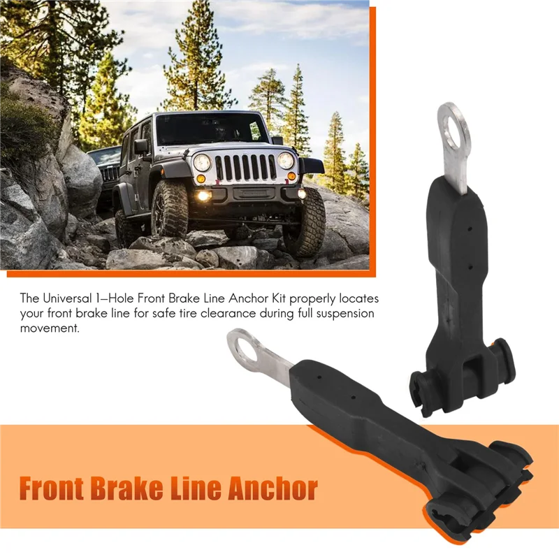 Car Front Brake Line Anchor Kit For Jeep Wrangler JK /JKU 2008-2017 1101255
Car Front Brake Line Anchor Kit For Jeep Wrangler JK /JKU 2008-2017 1101255