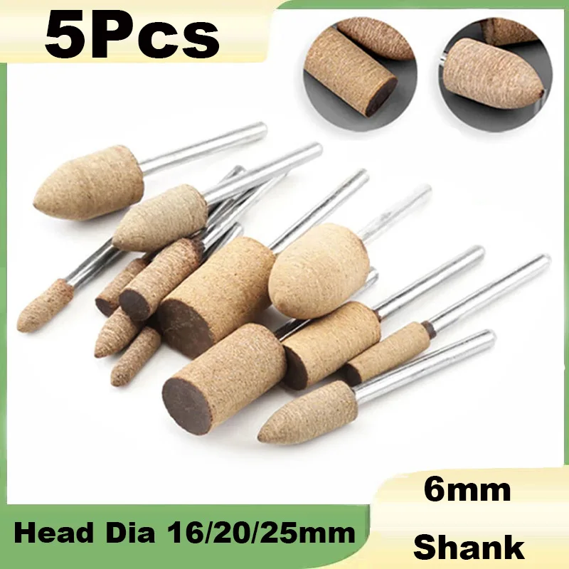 5Pcs Cowhide Polishing Wheel 6mm Shank 16/20/25mm Polishing Buffing Pads Round Bullet Sanding Heads For Rotary Tools
5Pcs Cowhide Polishing Wheel 6mm Shank 16/20/25mm Polishing Buffing Pads Round Bullet Sanding Heads For Rotary Tools