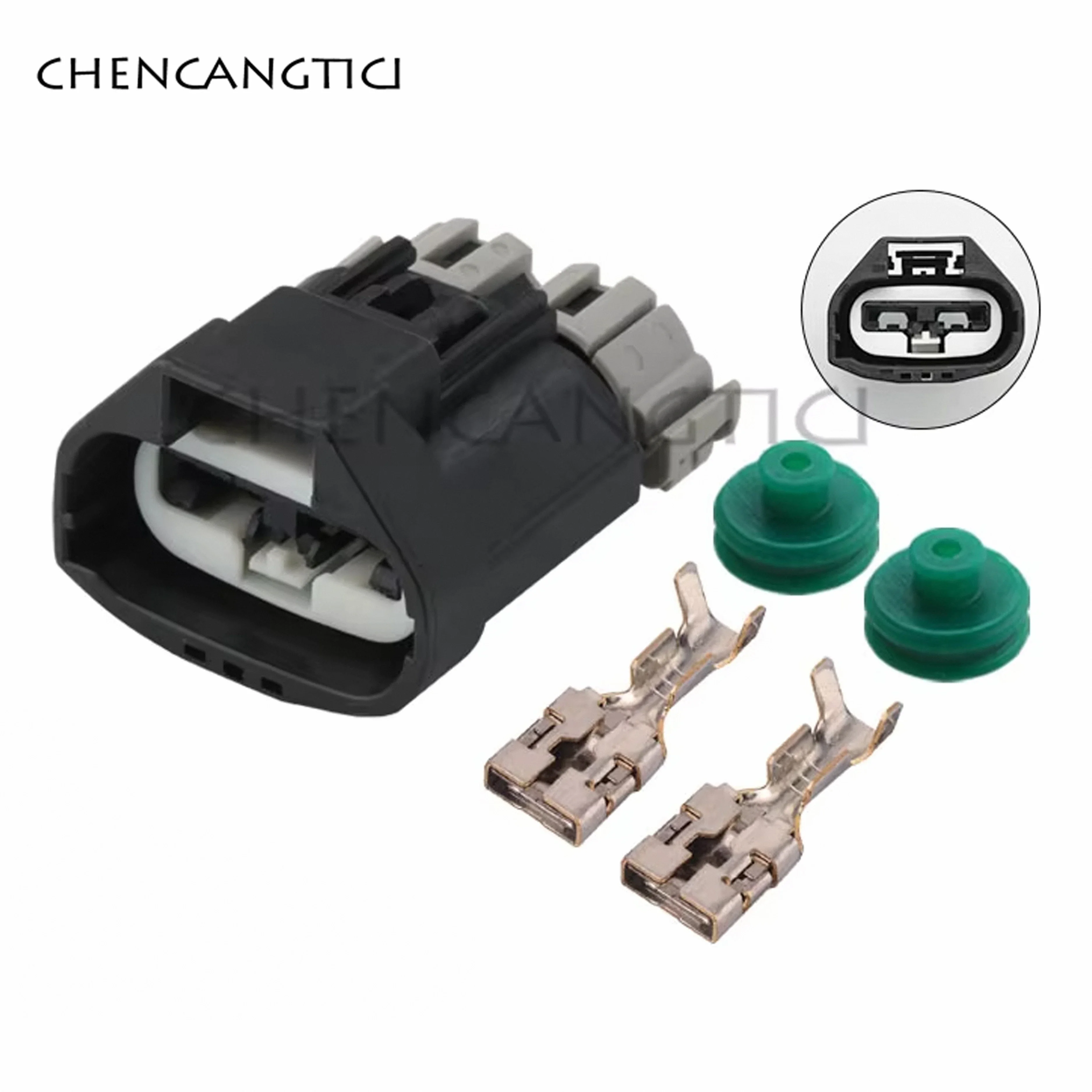 1 Set 2 Pin 9.5 mm Power Steering Pump Cable Connector Wire Female Electrical Fan Plug Socket For Ford Focus 7283-3214-30
1 Set 2 Pin 9.5 mm Power Steering Pump Cable Connector Wire Female Electrical Fan Plug Socket For Ford Focus 7283-3214-30