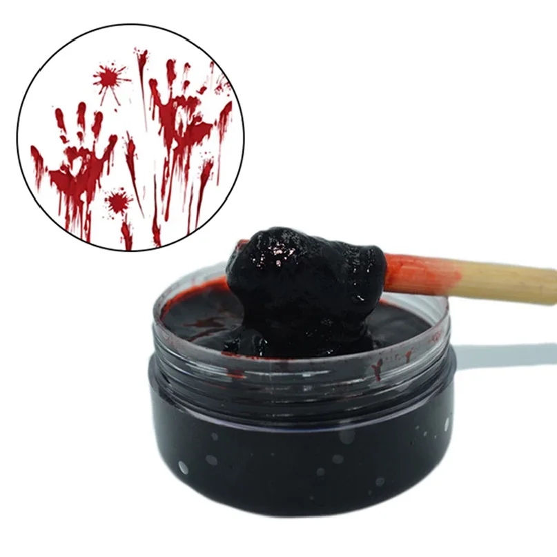 Thick Blood Fake Clot Blood Gel Makeup Vampires Scars For Halloween Cosplay 1Oz
Thick Blood Fake Clot Blood Gel Makeup Vampires Scars For Halloween Cosplay 1Oz