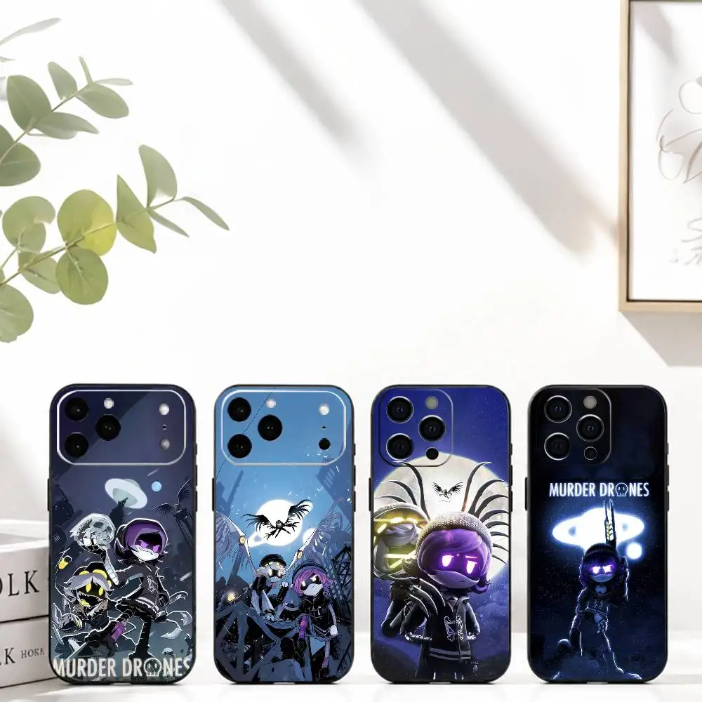 Cute cartoons Murder Drones Phone Case Silicone Soft For IPhone 17 16 15 14 13 12 11 X XR Plus Pro Max Plus
Cute cartoons Murder Drones Phone Case Silicone Soft For IPhone 17 16 15 14 13 12 11 X XR Plus Pro Max Plus