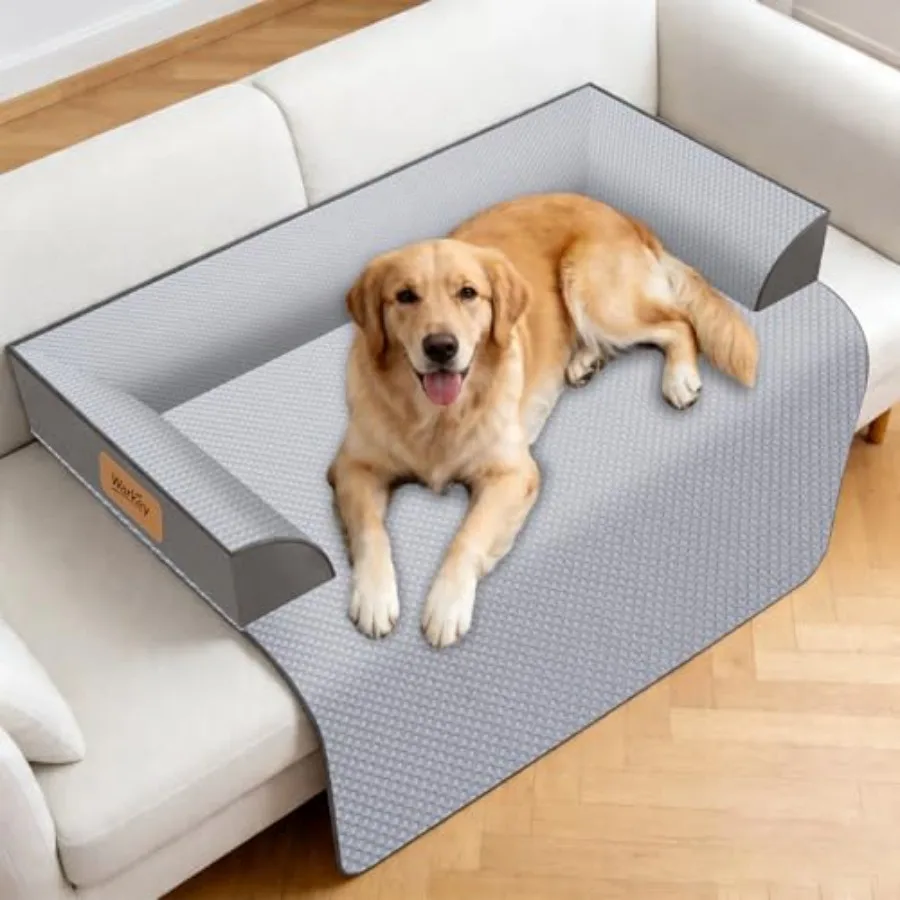 Dog Bed for Couch Cooling Orthopedic Dog Bed Removable Washable Cover Waterproof Lining Non-Slip Bottom Dog Sofa Bed with Exten
Dog Bed for Couch Cooling Orthopedic Dog Bed Removable Washable Cover Waterproof Lining Non-Slip Bottom Dog Sofa Bed with Exten