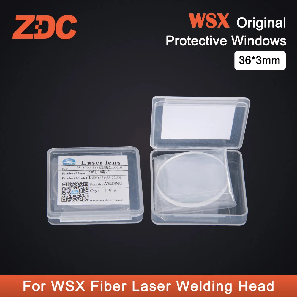 ZDC Original WSX Защитная Окна 36 * 3 мм Защитная линза Оптическая линза для лазерной сварочной головки WSX ND24
ZDC Original WSX Защитная Окна 36 * 3 мм Защитная линза Оптическая линза для лазерной сварочной головки WSX ND24