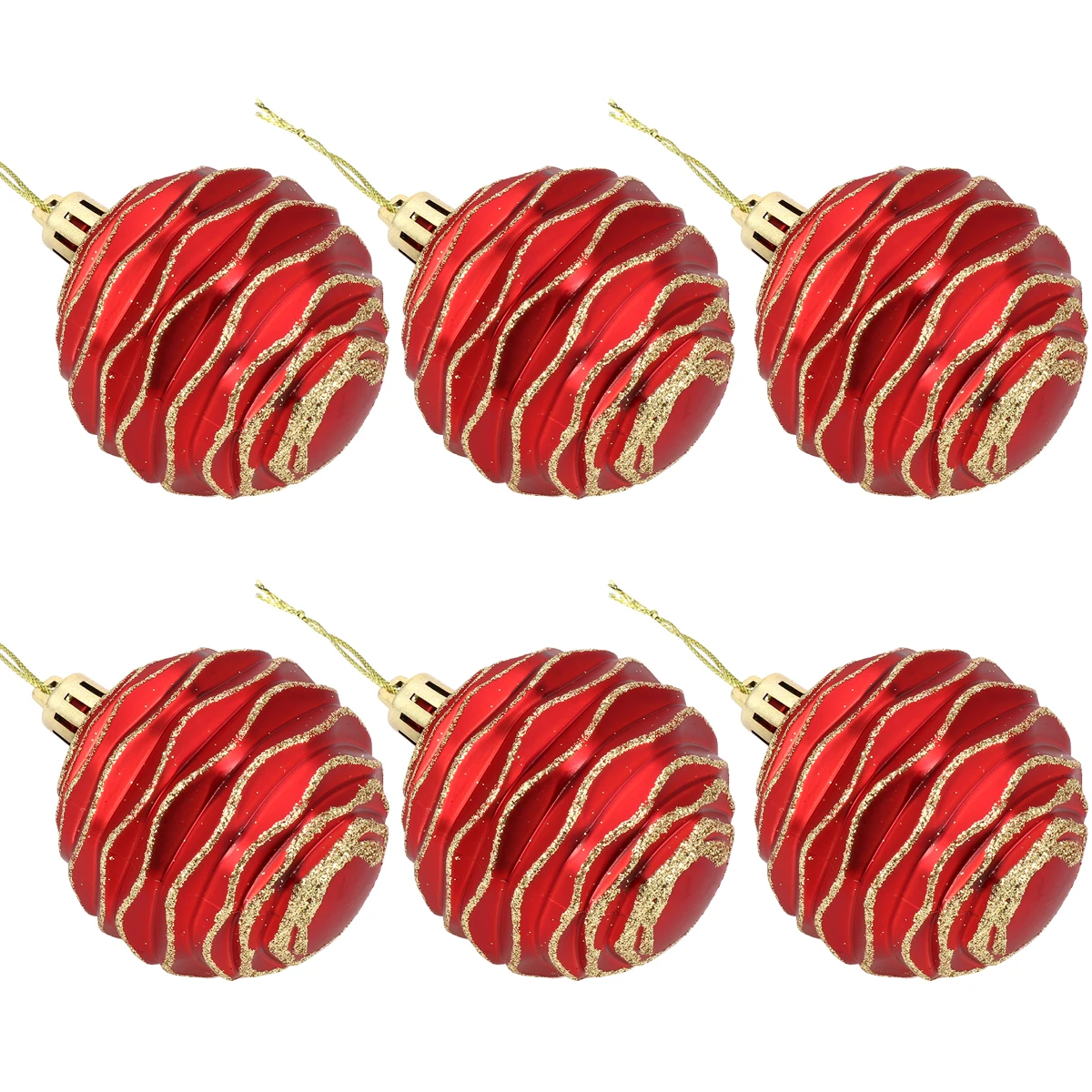 6Pcs Christmas Ball Ornament Hanging Decorations for Tree Window Garden Ceiling Christmas Tree Plastic Hanging Pendants
6Pcs Christmas Ball Ornament Hanging Decorations for Tree Window Garden Ceiling Christmas Tree Plastic Hanging Pendants