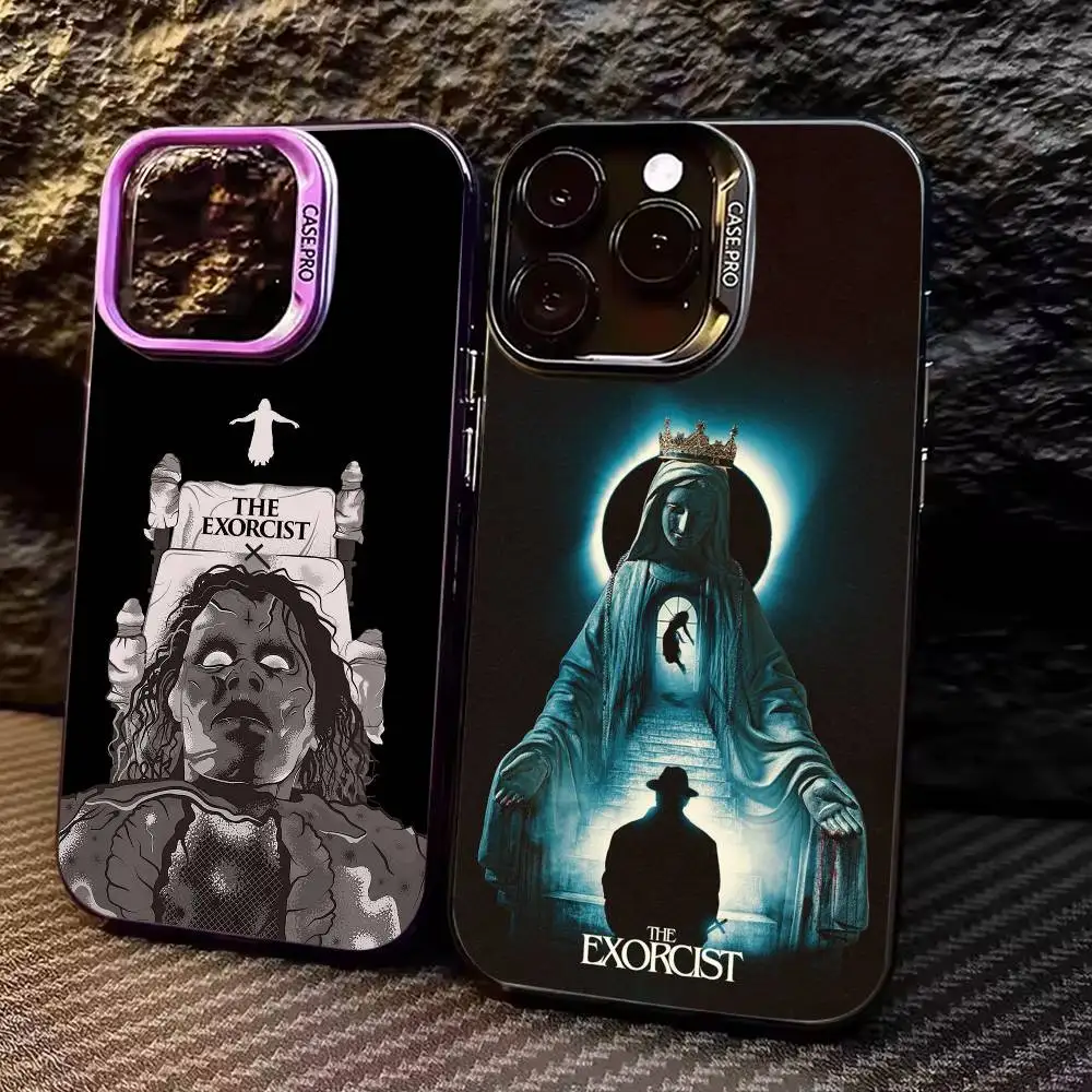 The E-Exorcist Horror Movie Phone Case For iPhone 17, 16,15,14,13,12,11 Plus,Pro Max, Colorful Silver Funda Cover
The E-Exorcist Horror Movie Phone Case For iPhone 17, 16,15,14,13,12,11 Plus,Pro Max, Colorful Silver Funda Cover